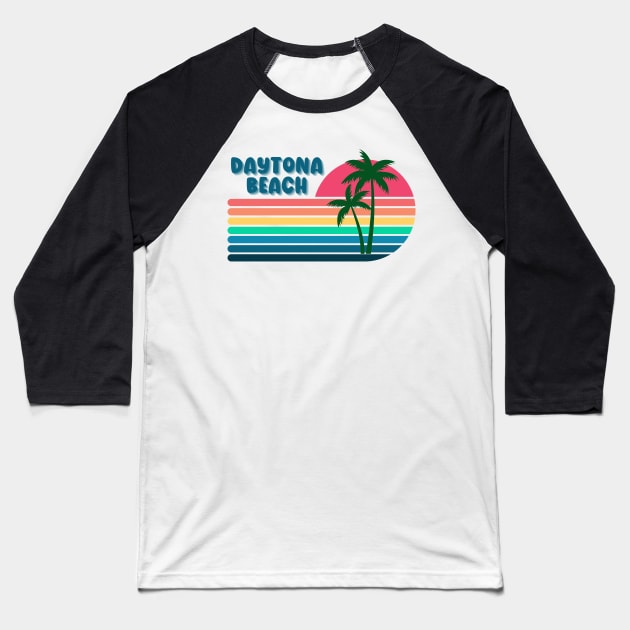 Daytona Beach Baseball T-Shirt by TeeShop Designs